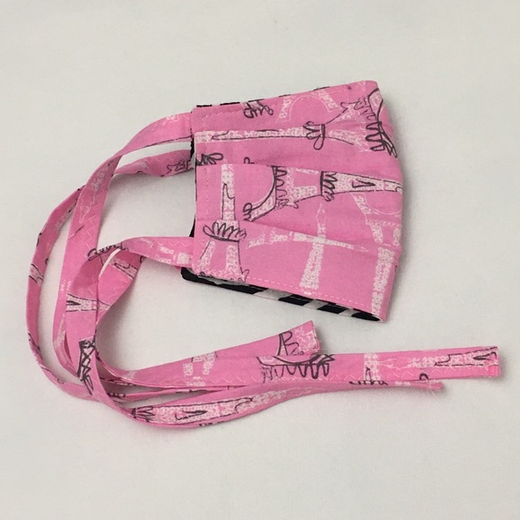 SOLD-FACE MASK FABRIC EIFEL TOWER PRINT/ ZEBRA - Picture 3 of 7